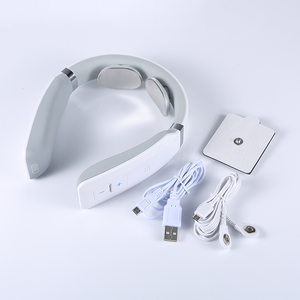 En forma de U de Control remoto Mini eléctrico portátil inalámbrico pulso vibrante inteligente cuello masajeador - Product Image 6