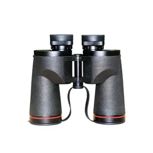 Top Quality Marine Waterproof 10x50 Green Binoculars best price disposable telescopic fresh-keeping bag Compass for Navigation
