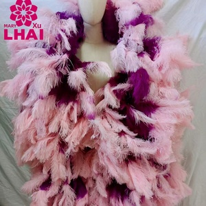 Énorme <span class=keywords><strong>boa</strong></span> de luxe en plumes d'autruche de 3 m, super moelleux et lourd, pour mariage, carnaval, spectacle de danse, déguisement de scène, décoration - Product Image 5