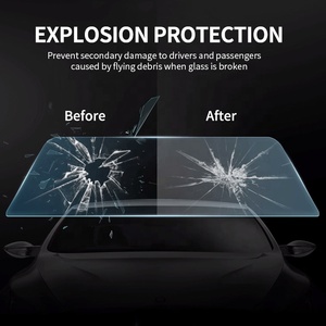 Pellicola Protettiva per Parabrezza Auto in TPU EPU Trasparente Ultra HD 1.22*15M 6.5 Mil, 100% Senza Distorsione <span class=keywords><strong>Visiva</strong></span>, Altamente Idrofobica - Product Image 5