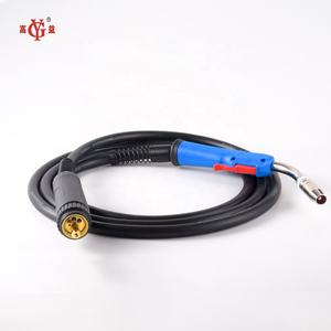 Antorcha de Soldadura <span class=keywords><strong>MIG</strong></span> de Alta Calidad de 3M/4M/5M, 180 Amp, Refrigerada por Gas, <span class=keywords><strong>MB15</strong></span>, Conector Europeo, Binzel 15AK - Product Image 2