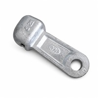 Étrier à douille en acier forgé avec rotule captive et joint auto-alignant pour matériel de ligne aérienne isolante - Commande en gros