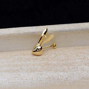 Colgante de Plata S925, Soporte para Perlas DIY de 9-11 mm, Colgante de Conejita, Accesorios de Joyería Semi-Acabados - Product Image 2