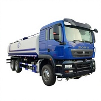 Camions-citernes d'arrosage avec réservoir de 20 tonnes, canon arrière de pulvérisation, portée de 45 m, véhicule-citerne d'arrosage