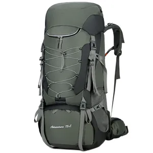 Лидер продаж, оптовая продажа, 60 л, 75 л, походный поход, охотничий рюкзак для путешествий на открытом воздухе