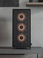 Boîtier Fractal Design FD Case Pop 2 Air Mid-Tower, refroidissement par air, RGB, refroidissement par eau, ordinateur de bureau, côté transparent, blanc
