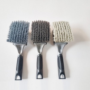 <span class=keywords><strong>Cepillo</strong></span> de Limpieza para Ruedas de Coche de Plástico con Cerdas Suaves y Duraderas, Excelente Efecto de Limpieza para Neumáticos y <span class=keywords><strong>Llantas</strong></span>, Logotipo Personalizado OEM Disponible, OPP - Product Image 2