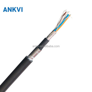 Câble à fibres optiques blindé GYTA53 24 cœurs avec bande d'acier pour enterrage direct extérieur - Product Image 3