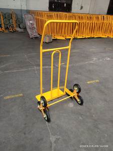 Carretilla de Mano Metálica Reforzada para Subir Escaleras, Ajustable, con Recubrimiento en Polvo, Capacidad de Carga de 250 kg, Plataforma Industrial OEM - Product Image 4