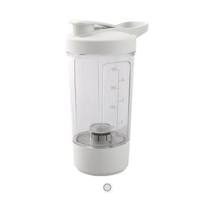 2026 Portable Electric <b>Bottle</b> Small 400Ml Plastic Usb Charging <b>Protein</b> Shaker Cup for Gym - Product Image 1