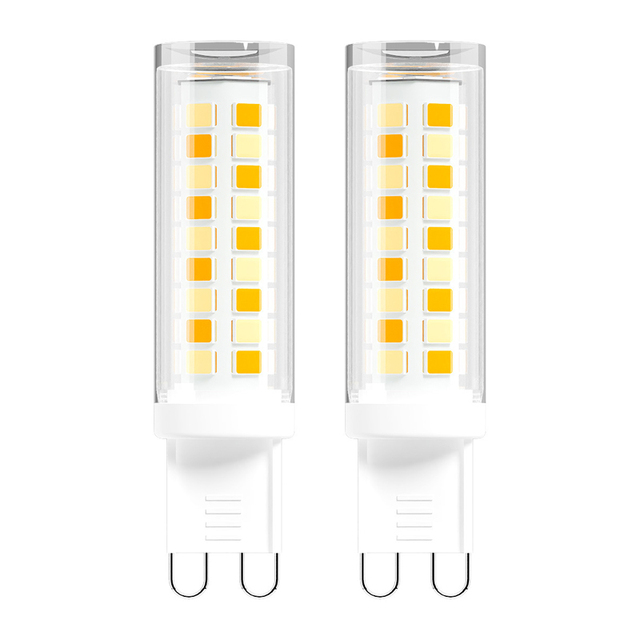 Dimmable No Strobe Tricolor Light 4W 230V G9 Led Light Bulb