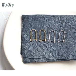 Wuqie Hot Sale <strong>Earring</strong> Findings 925 Sterling Silver Earwire Kidney Loop <strong>Earring</strong> DIY <strong>Earring</strong> <strong>Hooks</strong> for Jewelry Making - Product Image 5