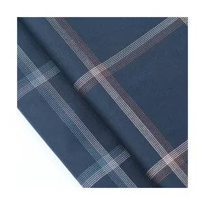 Zara качественная дышащая свободная от морщин бамбуковая стрейчевая пряжа окрашенная саржевая рубашка тканая ткань