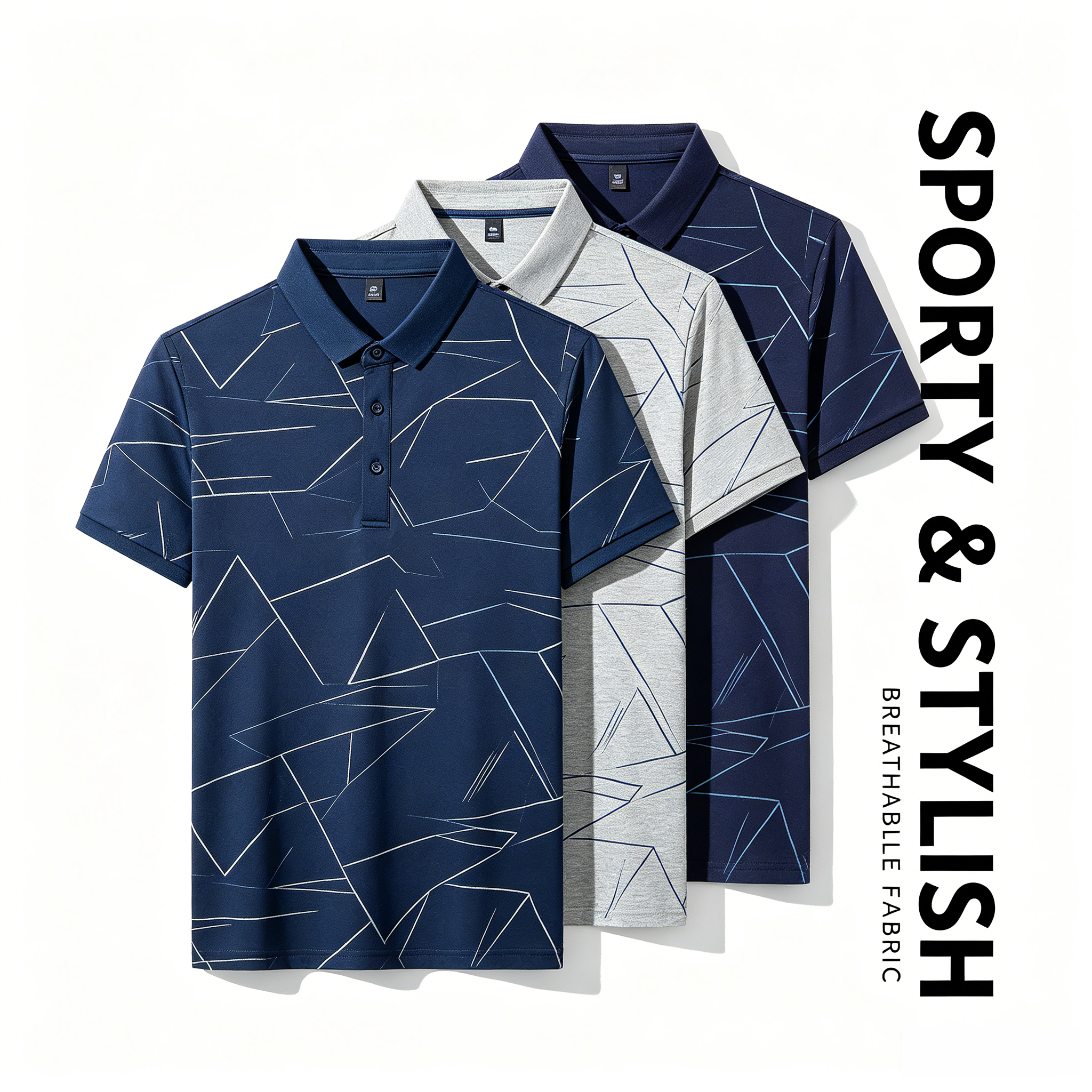 Gray +Navy Blue
