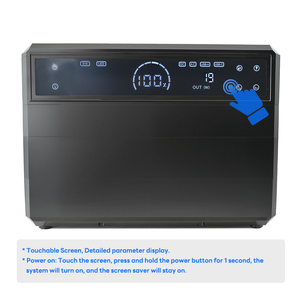 Centrale Électrique Portable Sans Fil à Écran Tactile 2000W, Générateur Solaire d'Urgence pour la Maison, Stockage d'Énergie 2KW pour Voiture/Solaire - Product Image 4