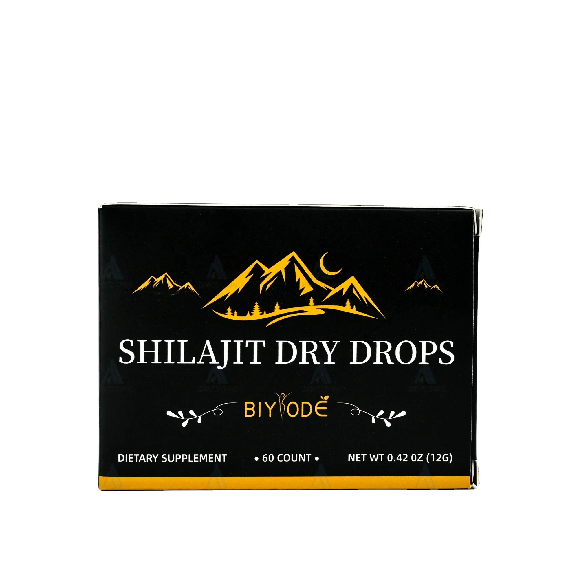 Lab Certified & GMP Certified Custom ized Health Brain Health Care Ergänzung Pure Organic Himalayan Daily Shilajit Pills