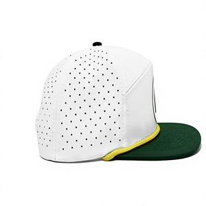 หมวกแก๊ปแบบ snapback ทรง 7 แผง ปรับได้ ผลิตในโรงงานเวียดนาม ตัดด้วยเลเซอร์ สองสี สวมใส่สบาย เหมาะสำหรับกิจกรรมกลางแจ้งและผู้ใหญ่ - Product Image 3