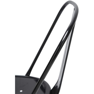 Vente en gros <span class=keywords><strong>de</strong></span> chaises <span class=keywords><strong>de</strong></span> café industrielles <span class=keywords><strong>vintage</strong></span> en acier avec cadre en fer design moderne - Product Image 5