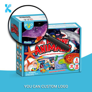 Vinyle 3d à faire soi-même, peinture d'art d'océan et artisanat, bricolage, dessin lumineux magique, création de figurines en résine, jouet de coloration - Product Image 2