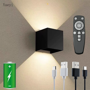 USB có thể sạc lại từ Tường Cảm biến chuyển động đêm đèn lên xuống Tường Gắn Đèn Pin-cho phòng khách sạn - Product Image 2