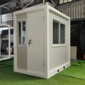 Protector de contenedor de cabina de ventas de <span class=keywords><strong>casa</strong></span> móvil prefabricada con sala de fumadores y almacenamiento para aplicación de sala de estar - Product Image 1