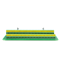 Bloque de Terminales IDC-64P de 64 Polos, 300V CA, 10A, Conector de Cabezal de Pines, Módulo de Distribución de Salida para PCB