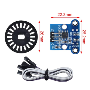 फोटोइलेक्ट्रिक एन्कोडर्स किट के साथ आर्डुनो के लिए डबल स्पीड मापने सेंसर मॉड्यूल टॉप HC-020K - Product Image 2