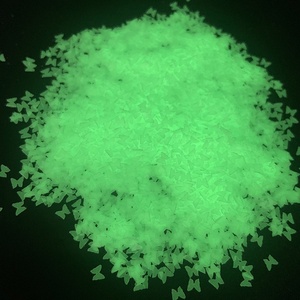 Phát sáng Polyester năm sao tim mặt trăng hình dạng phát sáng trong bóng tối long lanh cho móng tay Tumbler thủ công nhựa - Product Image 6