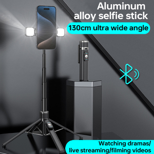 Vlogging Kit M05 Gimbal Estabilizador Abrazadera giratoria de 360 grados Soporte de teléfono impermeable Selfie Stick Trípode - Product Image 3