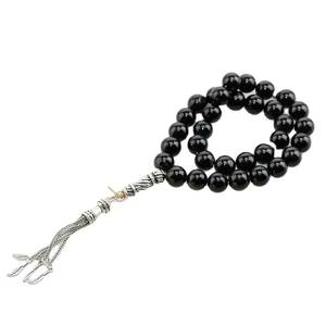 Fabricante mayorista de cuentas de tesbih de imitación de ágata para oración musulmana, nuevo diseño. - Product Image 1
