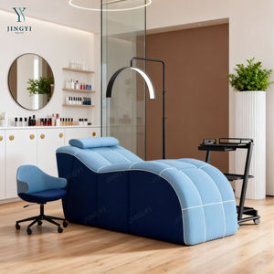 Cama de Extensión de Pestañas de Diseño Moderno para Salón de Belleza, Embalaje Compacto, Cama de <span class=keywords><strong>Spa</strong></span> para Pestañas, Cama de Masaje Facial - Product Image 6