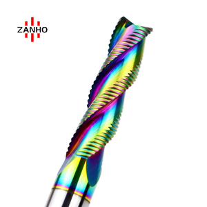 <span class=keywords><strong>Fresa</strong></span> <span class=keywords><strong>per</strong></span> sgrossatura ZANHO DLC a 3 taglienti, 35° di elica, in carburo di tungsteno HRC55 <span class=keywords><strong>per</strong></span> alluminio, rame, <span class=keywords><strong>plastica</strong></span>, CNC, ODM, OEM - Product Image 2