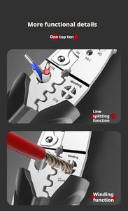 Alicates de Supervivencia Multifunción Portátiles de Acero Duradero con Aplicación de Corte, Personalizables OEM - Product Image 4