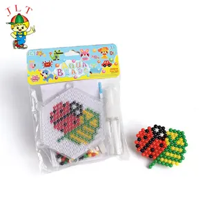 Wholesale Promotion Products Educational Puzzle Magic Water Beads Diy Plastic Colorful Water Sticky Beads for Kids