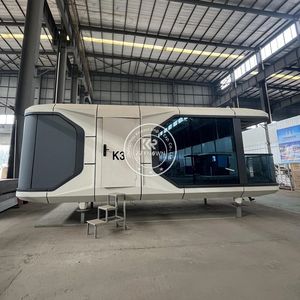 Cápsula Espacial Vacacional Personalizada 2025, Casa Prefabricada con Estructura en A, Cabaña Prefabricada, Casa Cápsula Espacial Europea - Product Image 3