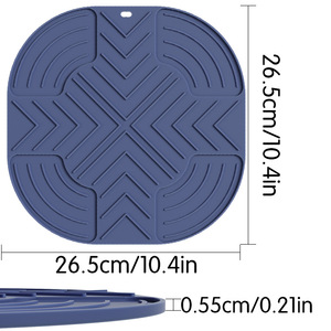 Alfombrilla de Silicona <span class=keywords><strong>Multifuncional</strong></span> Resistente al Calor, Diseño Antideslizante, Apta para Freidoras de Aire y Tapas de Ollas, Aislante para Cocina - Product Image 2