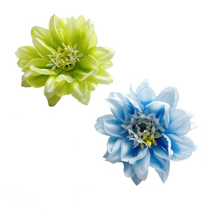 Flores de peonía artificiales de 7 cm de tela de seda para horquillas DIY, accesorios para ropa tradicional china - Product Image 5