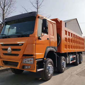 Camion à benne basculante d'occasion chinois Sinotruck HOWO 6x4 à 10 roues 375HP 371HP Euro2 8x4 12 pneus utilisé - Product Image 1