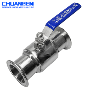 Q81F-16P บอลวาล์วสแตนเลส304ติดตั้งเร็ว - Product Image 2