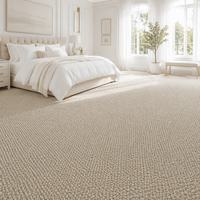 Moquette murale blanche moelleuse pour chambre à coucher, en nylon, à poils longs de 12 mm, sur mesure, en rouleau, pour projet