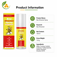 Spray attractif pour abeilles 100 ml, sûr, liquide appât pour nuages d'abeilles, fournitures d'apiculture pour attirer les abeilles