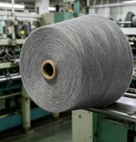 5# Grey 16S 100% Polyester Spun Yarn High Tenacity Raw for Heavy-Duty Socks Sewing Thick Knitted Goods & Workwear Fabrics
