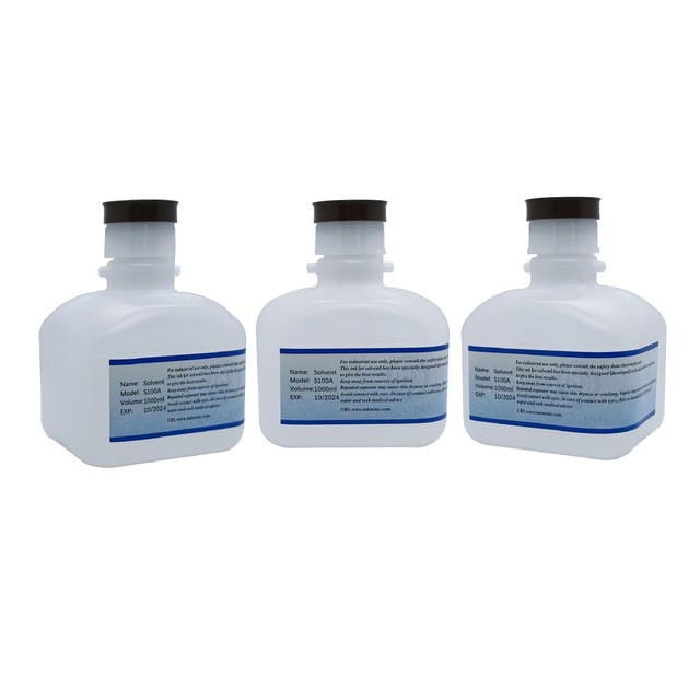 Compatible S1018 S100A Solvent 1072K 1067K Black Ink With Code Chip Used in Hitachi UX Inkjet Printer