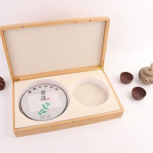 Caja de almacenamiento de joyas de bambú, rectangular, hecha a mano, para embalaje de monedas conmemorativas y medallas - Product Image 3