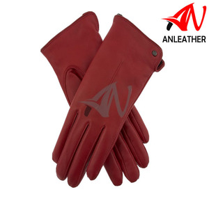 Genuine Leather Breathable Fashion <b>Gloves</b> for Winter Sports Outdoor Beach & Travel Use - Product Image 1