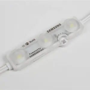 12V 1,5 W Samsung LED-Modul Einfarbiges wasserdichtes SMD5730-Injektions-LED-Modul mit Korea-Design
