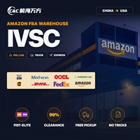 Agente de Envío Exprés IVSC FBA, 1225 Forest Pkwy West Deptford NJ 08066, DDP LCL, Transitario de Carga de China a Estados Unidos, Entrega 30% Más Rápida