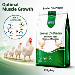 Premiscela al 5% per Polli da Carne - Formula Nutrizionale Completa con Vitamine e Minerali per Polli di Grande Taglia, Massima Crescita, Servizio OEM - Product Image 2