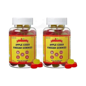 OEM Private Label Apple Cider Vinegar Gummies With The Mother Top Ingredients Promotes Digestion Keep Fat Loss And Get Slim Body