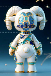 Sáng Tạo văn hóa phi vật thể cloisonne chòm sao trang trí Bạch Dương - Product Image 4